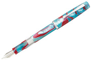 NOODLERS INK - Acrylic Konrad Fountain Pen - Coral Sea